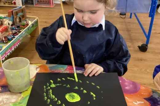 Space exploration in Pre School